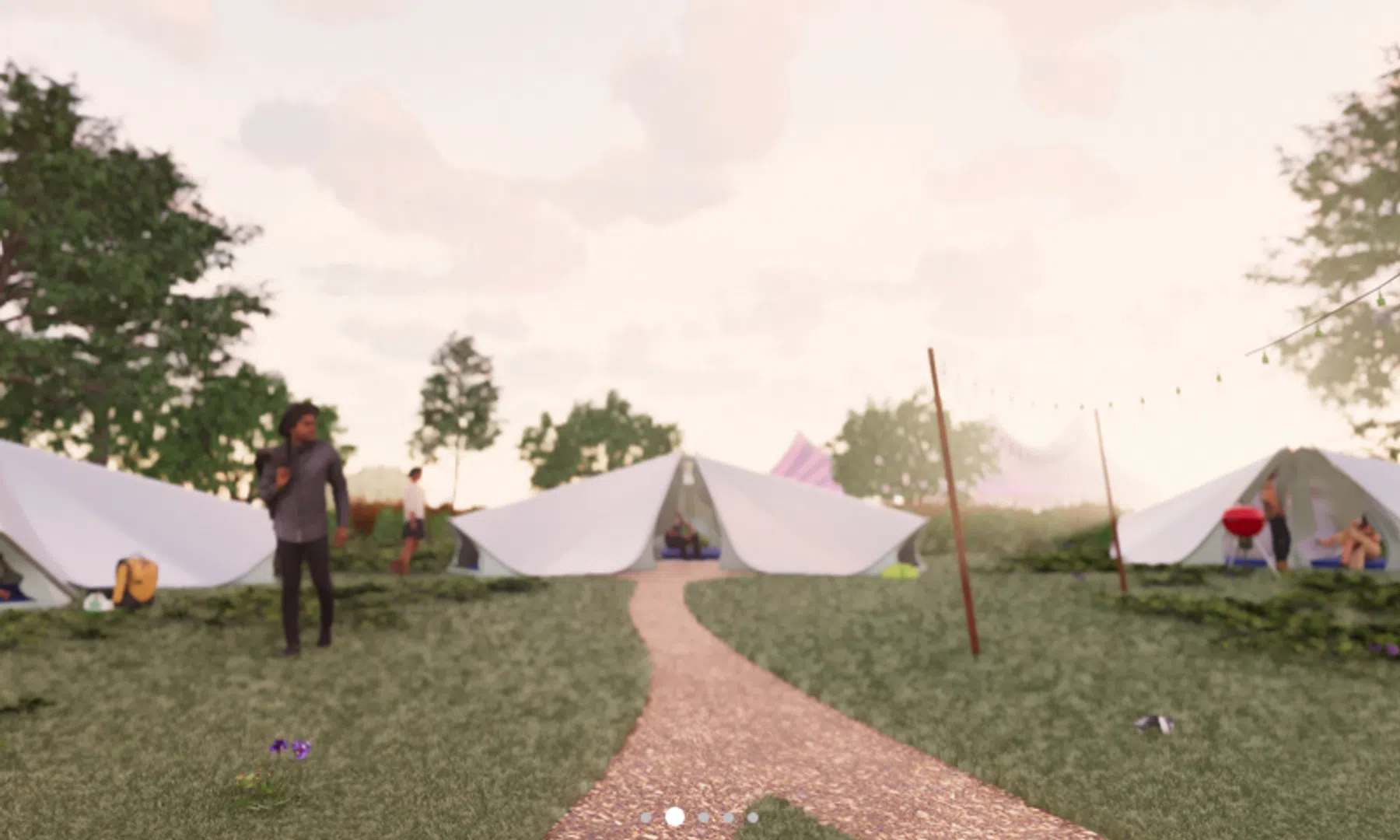 architent architect architectuur festival glamping bna lowlands cepezed japser manders kamperen tent camping gear