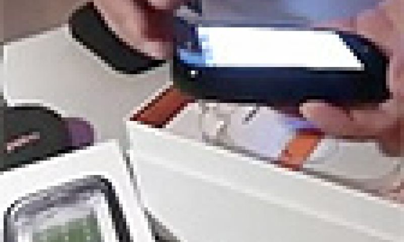 Palm Pre unboxed