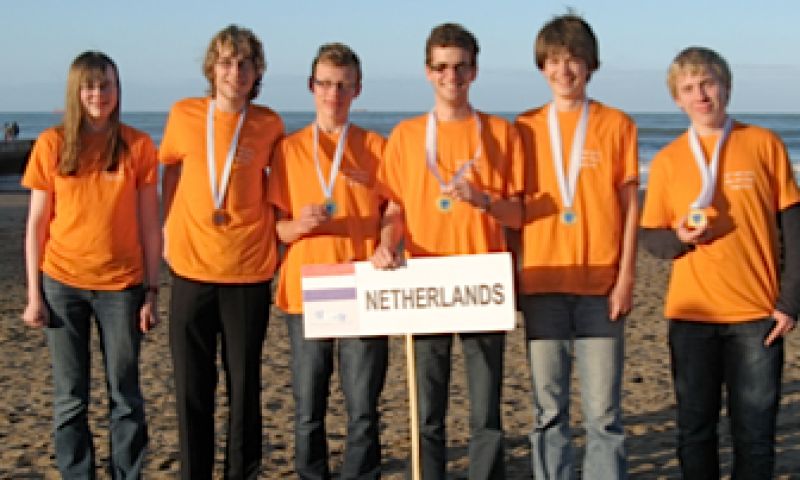 Nederlandse leerlingen winnen goud op Wiskunde Olympiade
