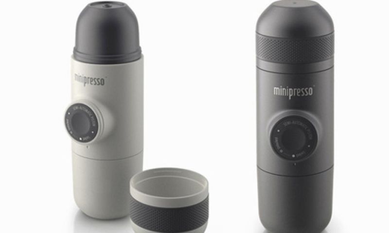 Minipresso laat je onderweg verse espresso maken