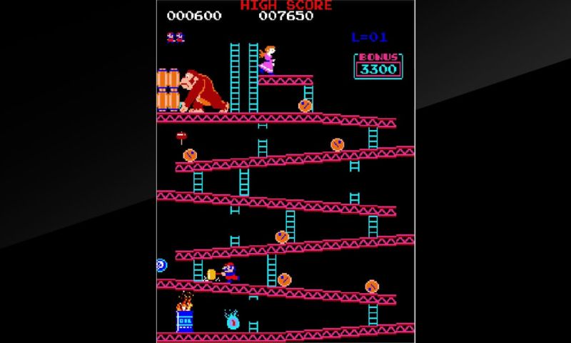 Arcade-versie Donkey Kong te koop voor de Switch