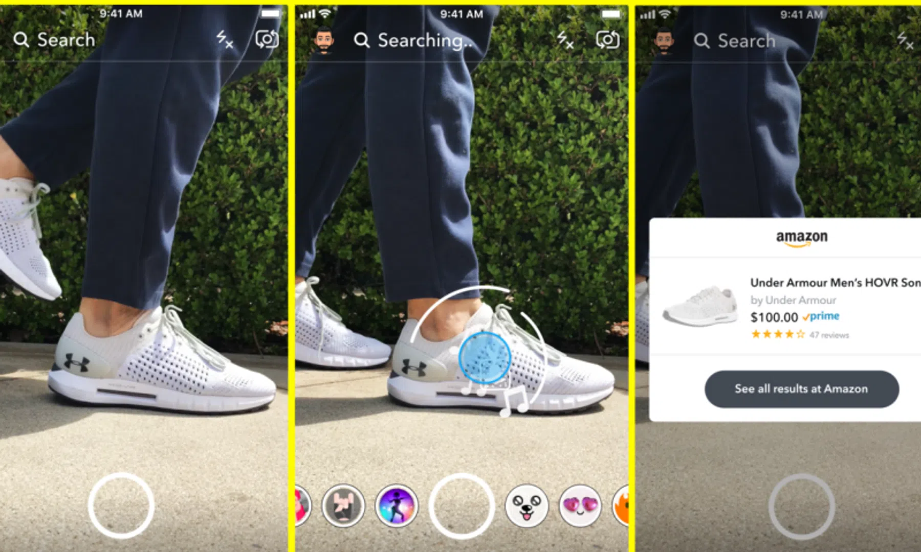 Snapchat wil je laten kopen door naar een product te kijken