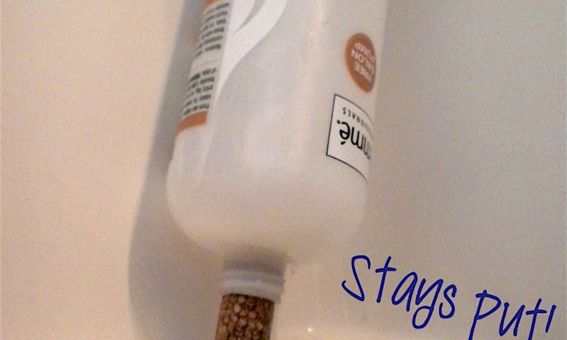 Coating laat zeep tot de laatste druppel uit de fles vloeien