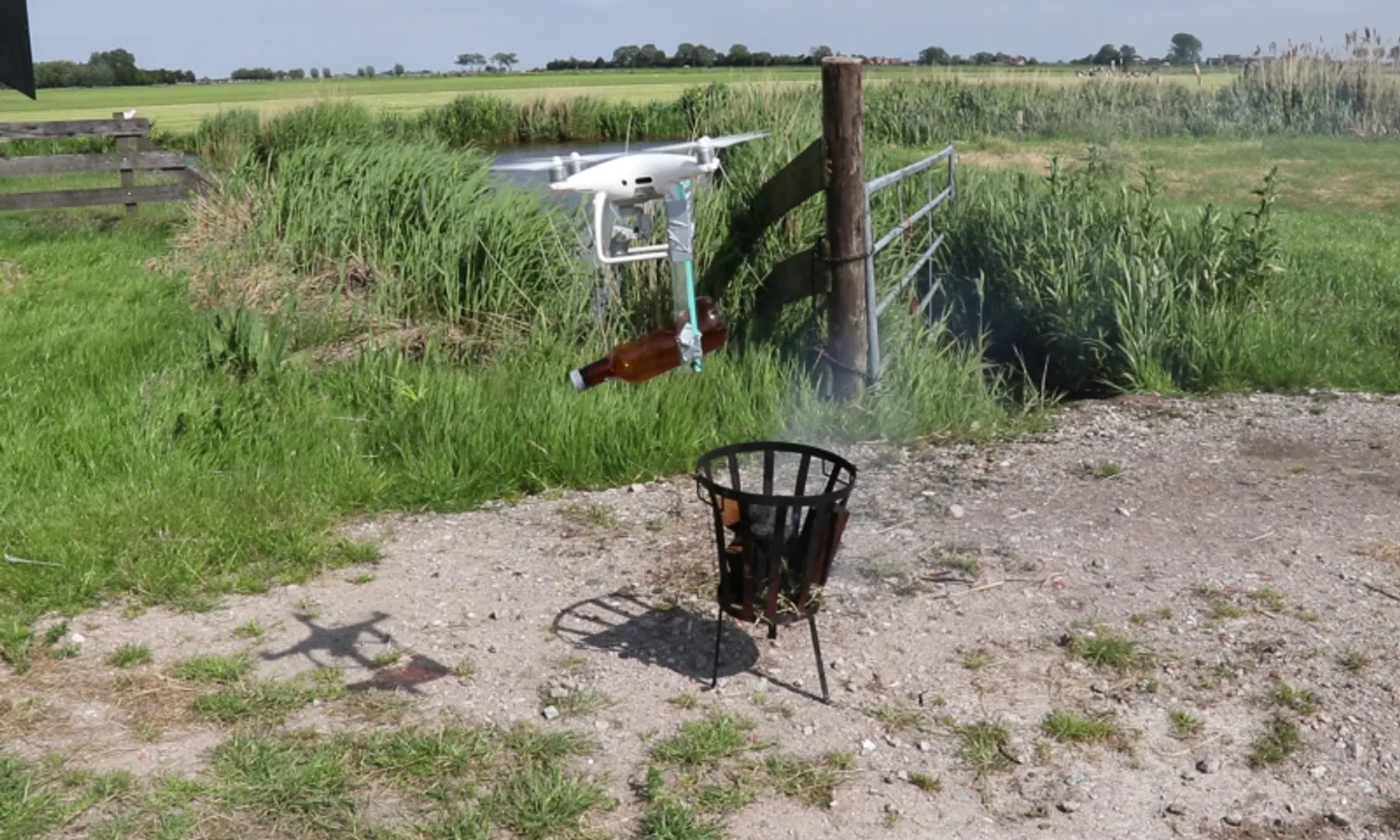 Will it drone? Brandje blussen met een drone