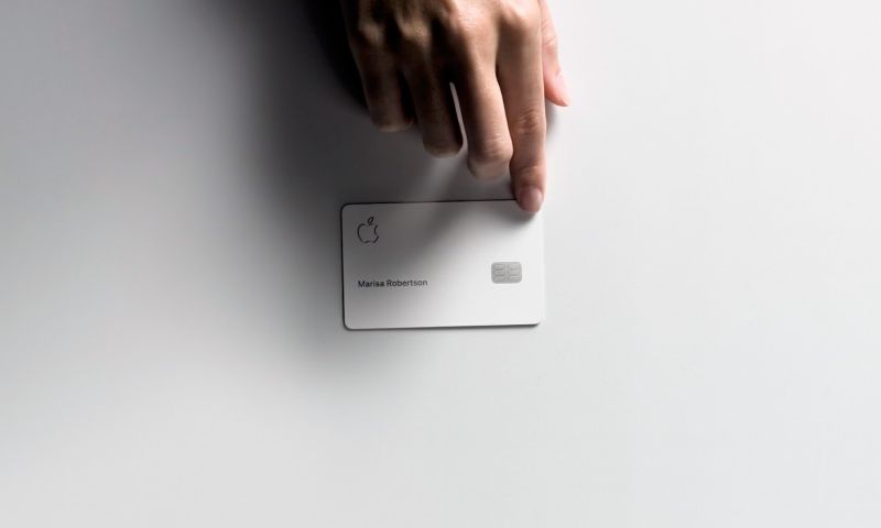 'Creditcard Apple binnenkort wereldwijd verkrijgbaar'