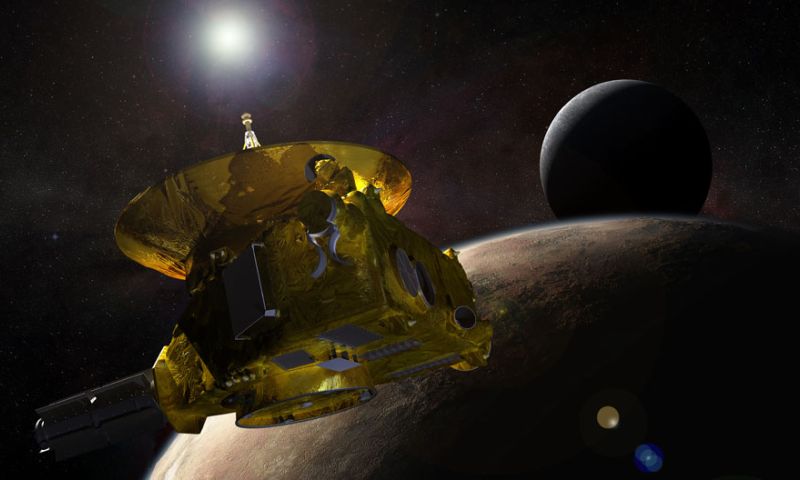 Pluto-sonde New Horizons tot september in zomerslaap