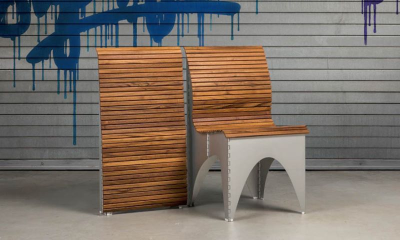 Deze opvouwstoel is ideaal bij weinig ruimte