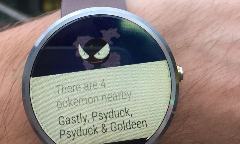 Pokémon-app voor smartwatches: weer als normaal mens over straat?