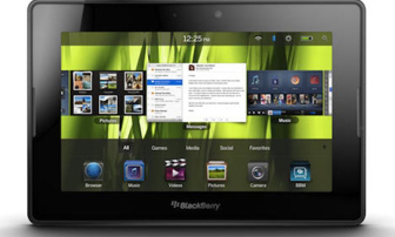 PlayBook lauw ontvangen in VS