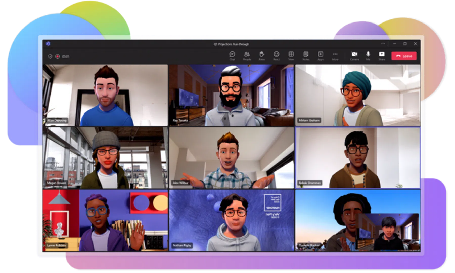 microsoft teams nieuwe versie update avatars