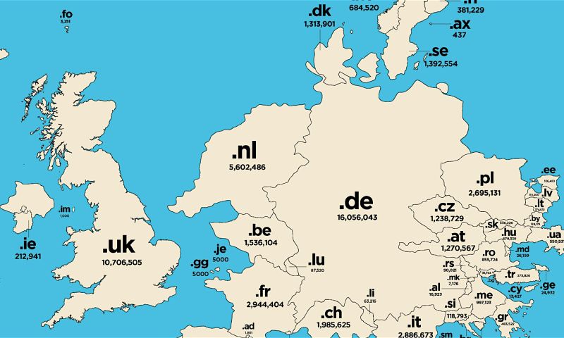 Op deze wereldkaart is Nederland bijna het grootste land