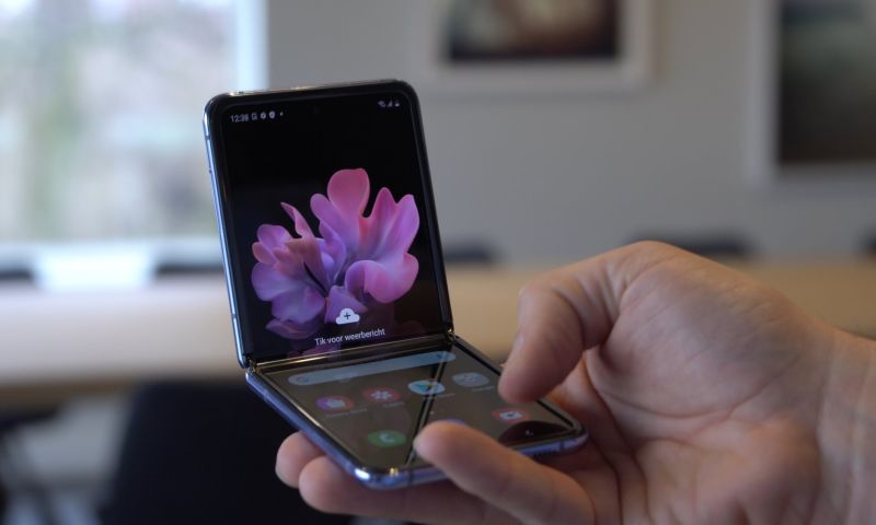 samsung galaxy z flip s20 ultra nederland bright podcast opvouwbare smartphone