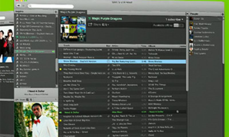 Virusaanval via banner in gratis Spotify