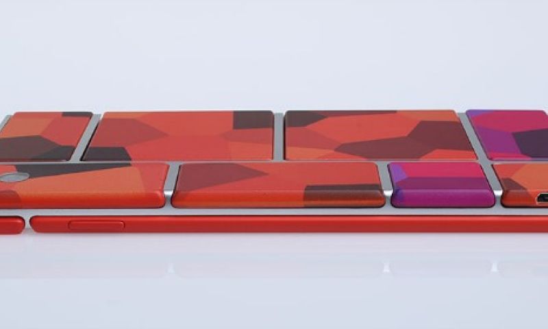 Modulaire smartphone van Google is vertraagd