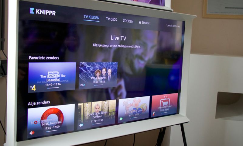 Tv kijken met streamingdienst KNIPPR