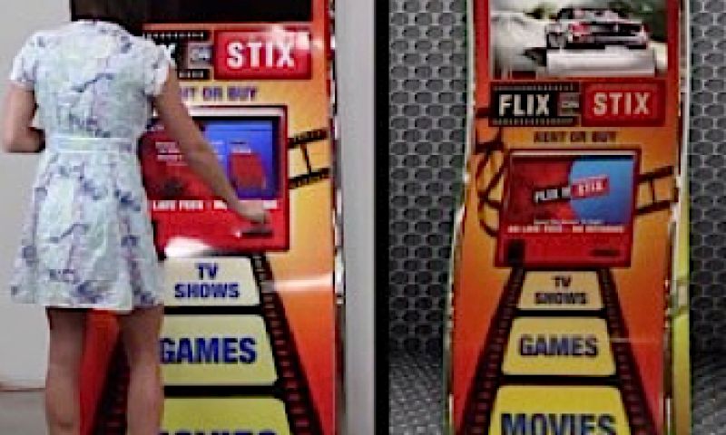 Filmpje uit de muur trekken