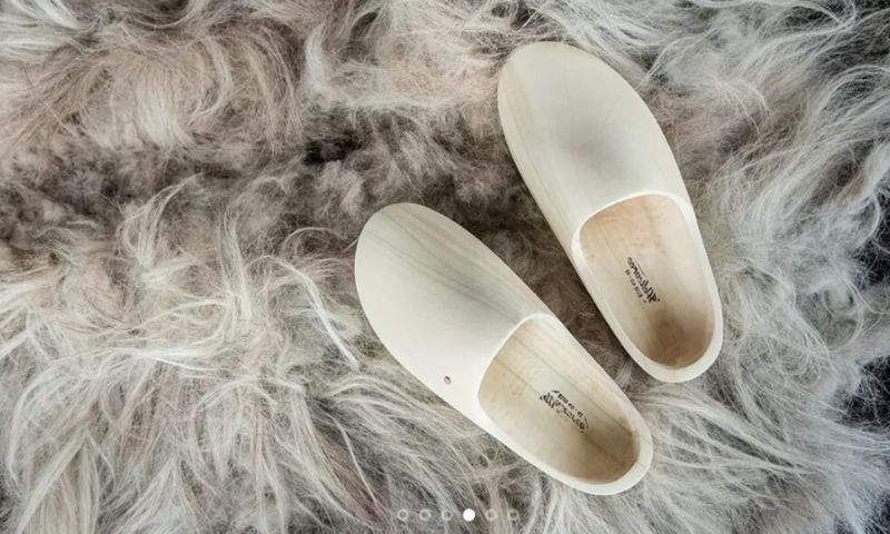 clogs wooden shoe klompen hout populier poplars weltevree redesign modern