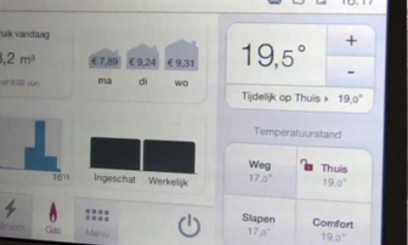 Uitpakparty: Toon thermostaat Eneco