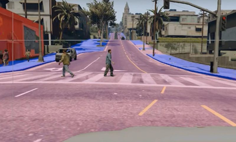 GTA helpt zelfrijdende auto's navigeren in echte wereld