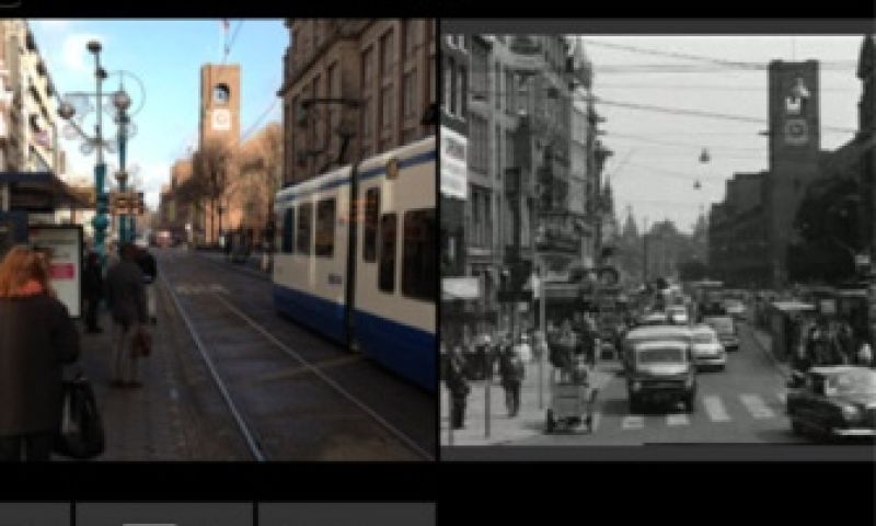 iPhone-app Vistory laat je door het verleden lopen