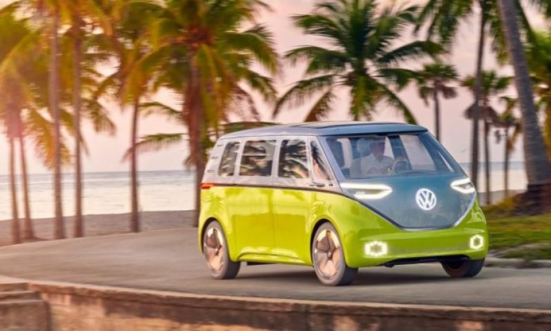 Retrobusje van Volkswagen komt terug, en wordt elektrisch