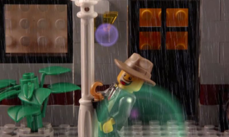 Video: bekende filmscènes in LEGO