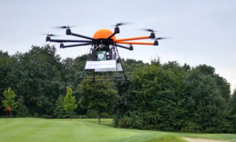 Drones moeten helpen om hartaanvalslachtoffers te redden