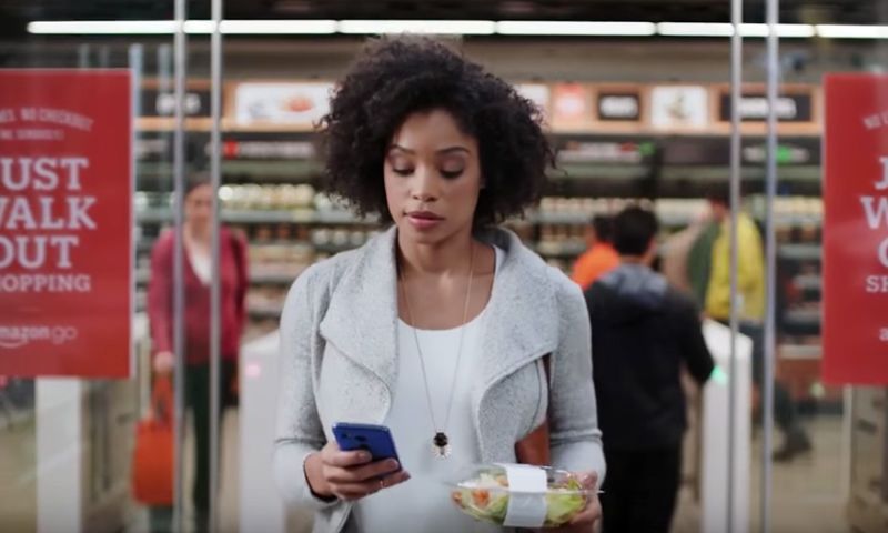 Amazons high-tech supermarkt heeft geen kassa's