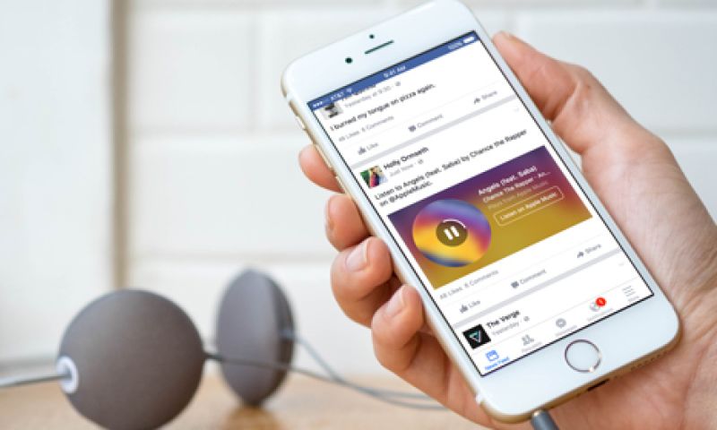 Spotify-liedjes nu direct vanuit de Facebook-app te spelen