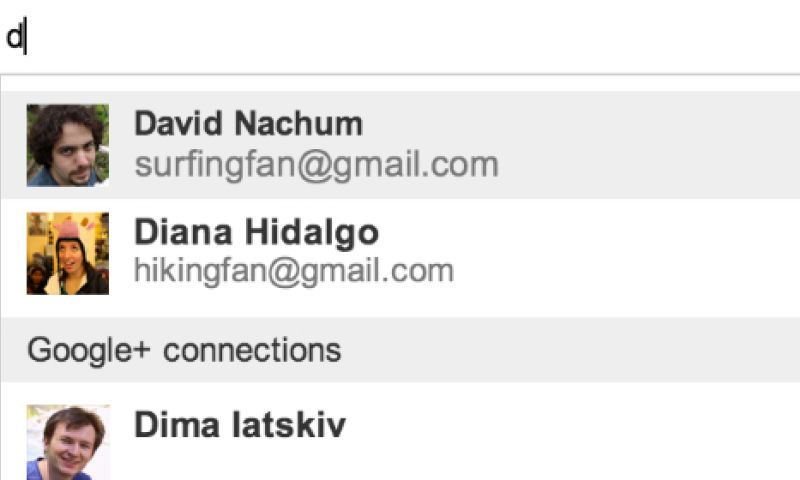 Google+ maakt mailadres overbodig