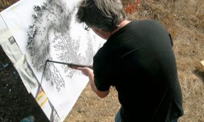 Kunst van kogelgaten