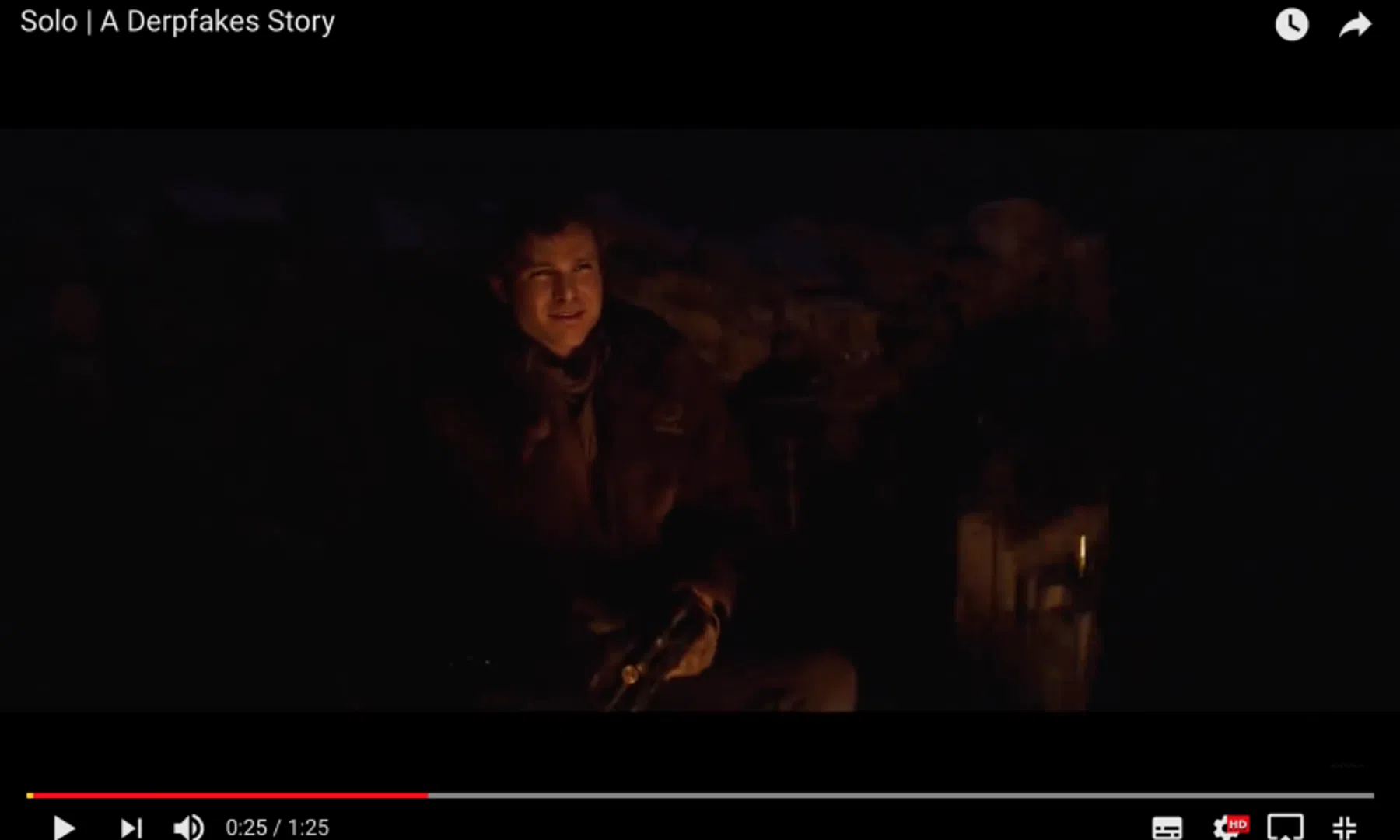 harrison ford in solo geplakt star wars han solo deep learning 