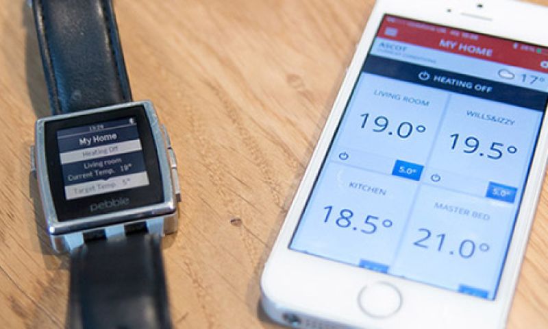 Evohome en Pebble: verwarming bedienen vanaf je horloge