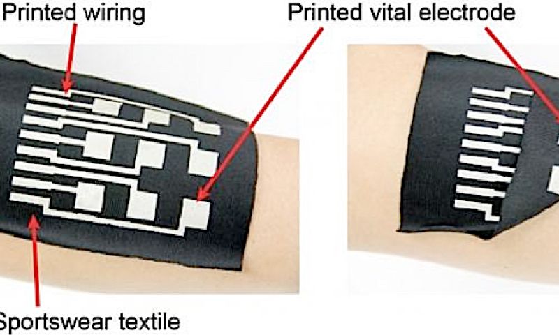 Nieuwe geleidende inkt is flexibel en rekbaar