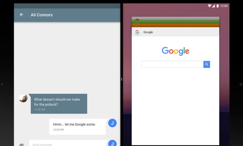 Testversie Android N verschenen: split-screenmodus en verbeterde notificaties