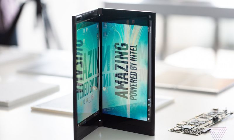Intel werkt aan apparaten met twee schermen