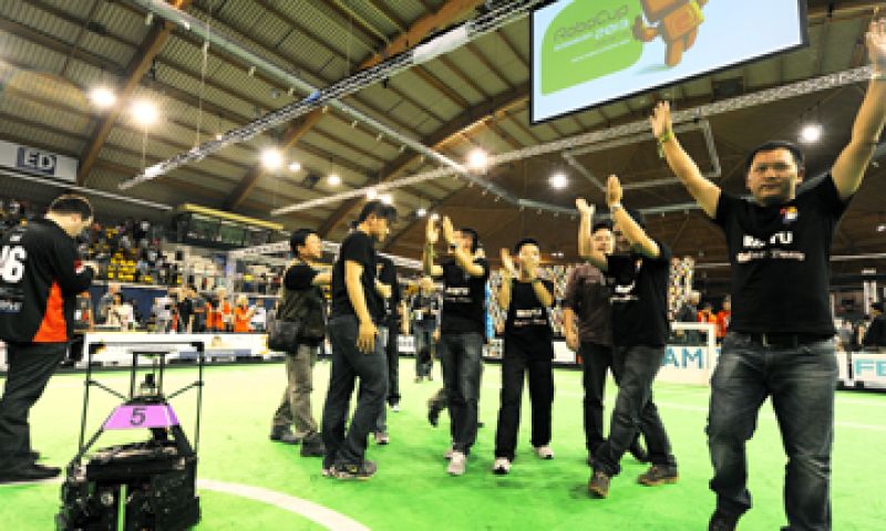 Nederland grijpt net naast de RoboCup