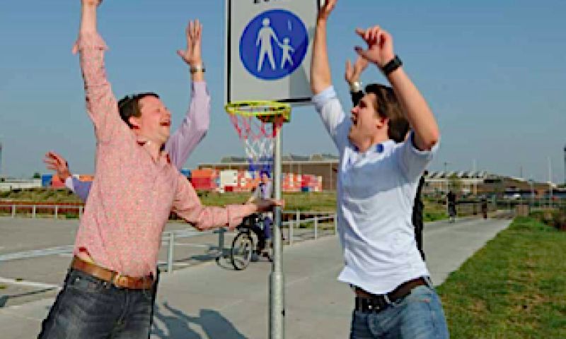 Van skateboardkrijten tot verkeersbordenbasket