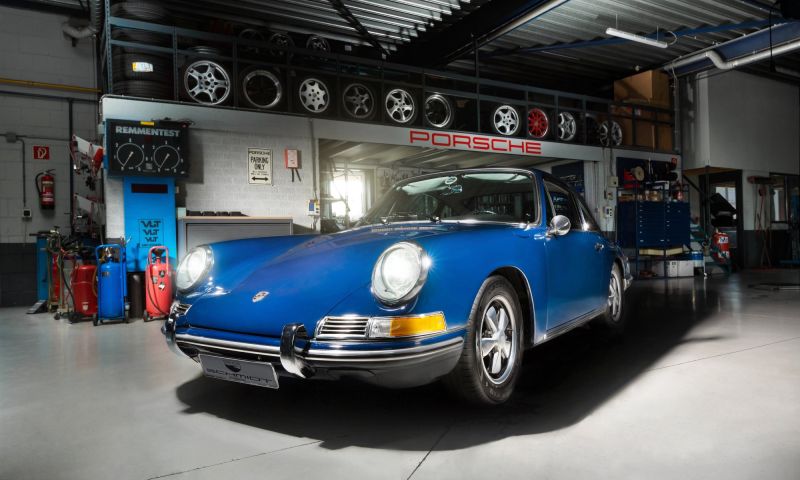 Nederlanders bouwen elektrische Porsche 912