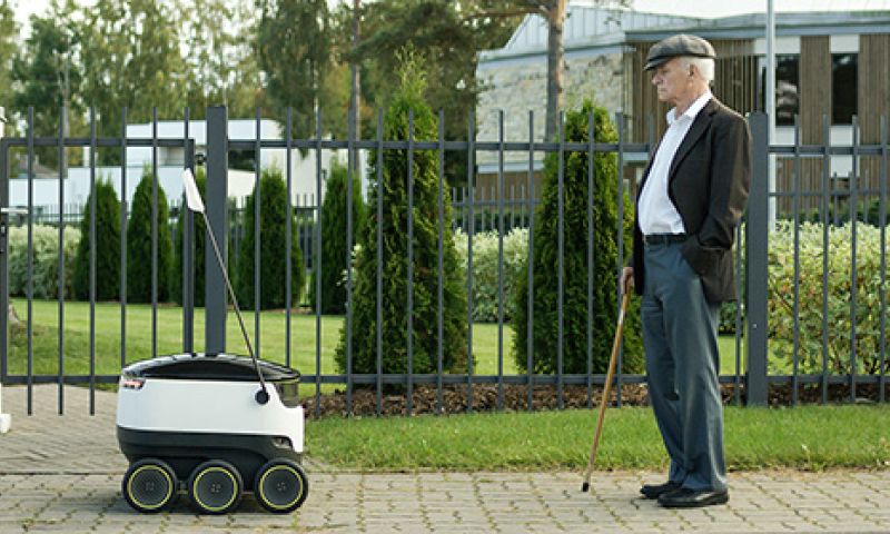 Skype-oprichters werken aan autonome bezorgrobot