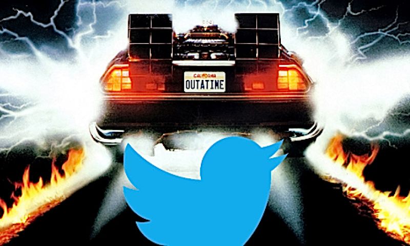 Back to the Future in 49 twitter-accounts