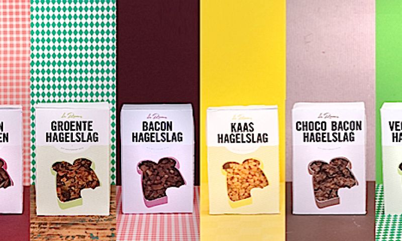 Van Kickstarter naar supermarkt: Bacon-hagelslag in strooipak
