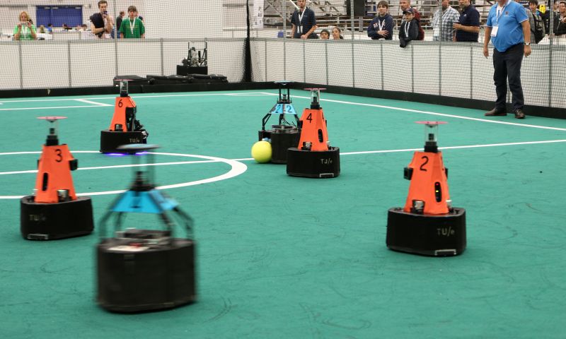 wk robotvoetbal robocup 2018 tech united