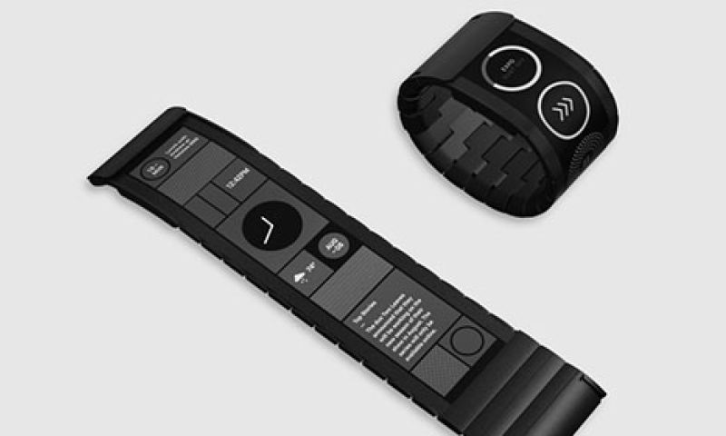 Eerste smartwatch met buigbaar scherm rond je hele pols