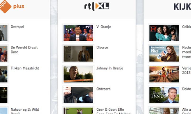 On-demanddienst NLziet van start: 'wereldwijd uniek'