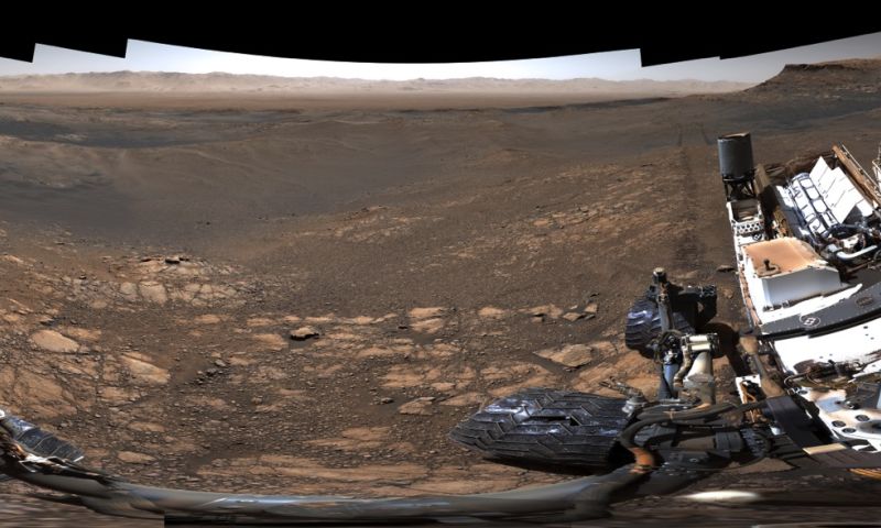 NASA's Curiosity Mars Rover schiet hoogste resolutie panorama ooit
