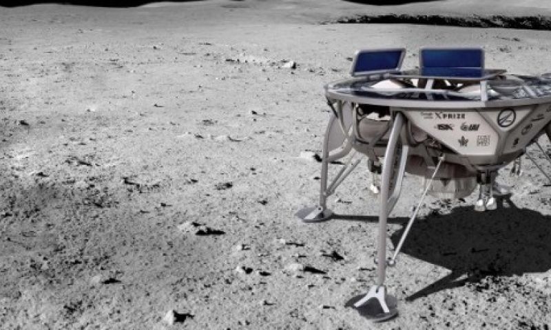 Eerste commerciële maanlanding in 2017