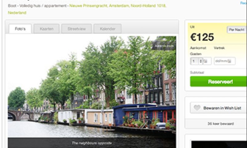 Amsterdam keurt Airbnb-verhuur onder voorwaarden goed