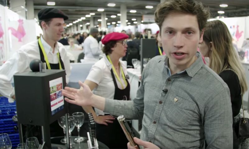 Video vanaf CES: Gadget als wijnbar voor thuis