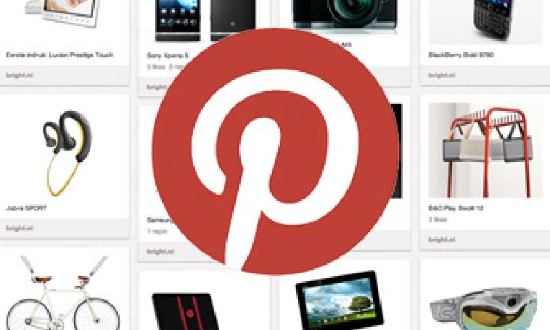 Groei Pinterest vlakt af